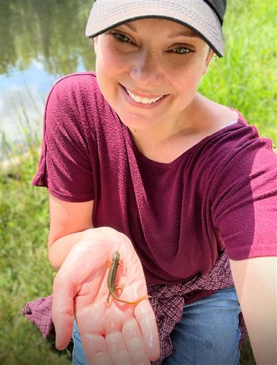 Alyssa w salamander